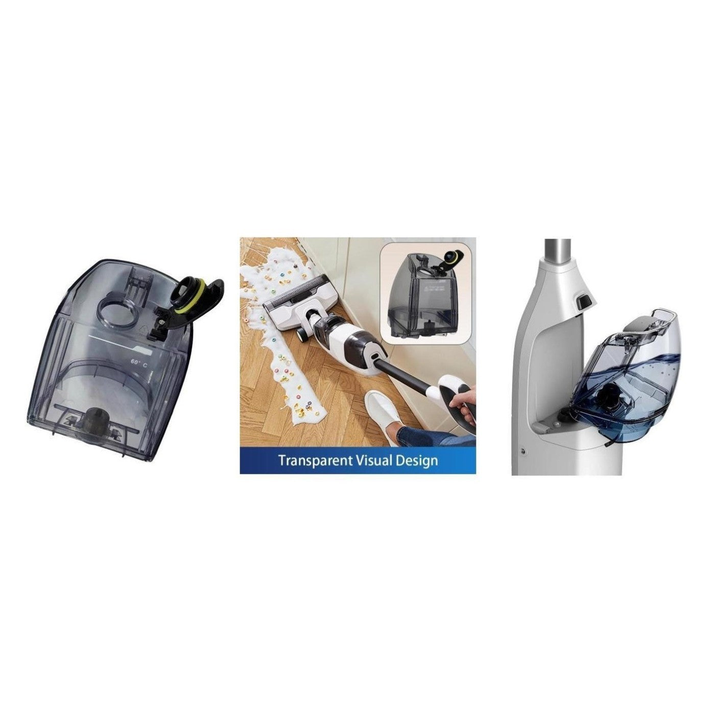 Home Floor Cleaning Clean Water Tank For Tineco IFLOORS Compatible Design