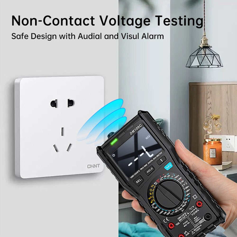 DM100C VFC Frequency Change Meter AC/DC Voltage Current Multimeter 10000 Count