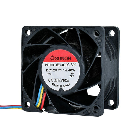 1/piece SUNON PF60381B1-000C-S99 12V 14.4W 6038 6CM Power Supply Cooling Fan