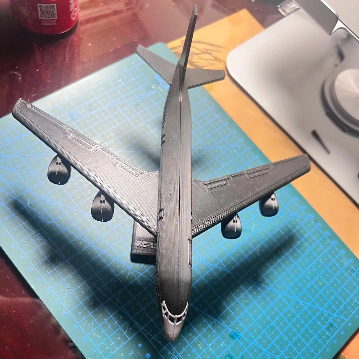 3D Print KC-135R Stratotanker Aerial Tanker Sprue Assembly Hobby Model