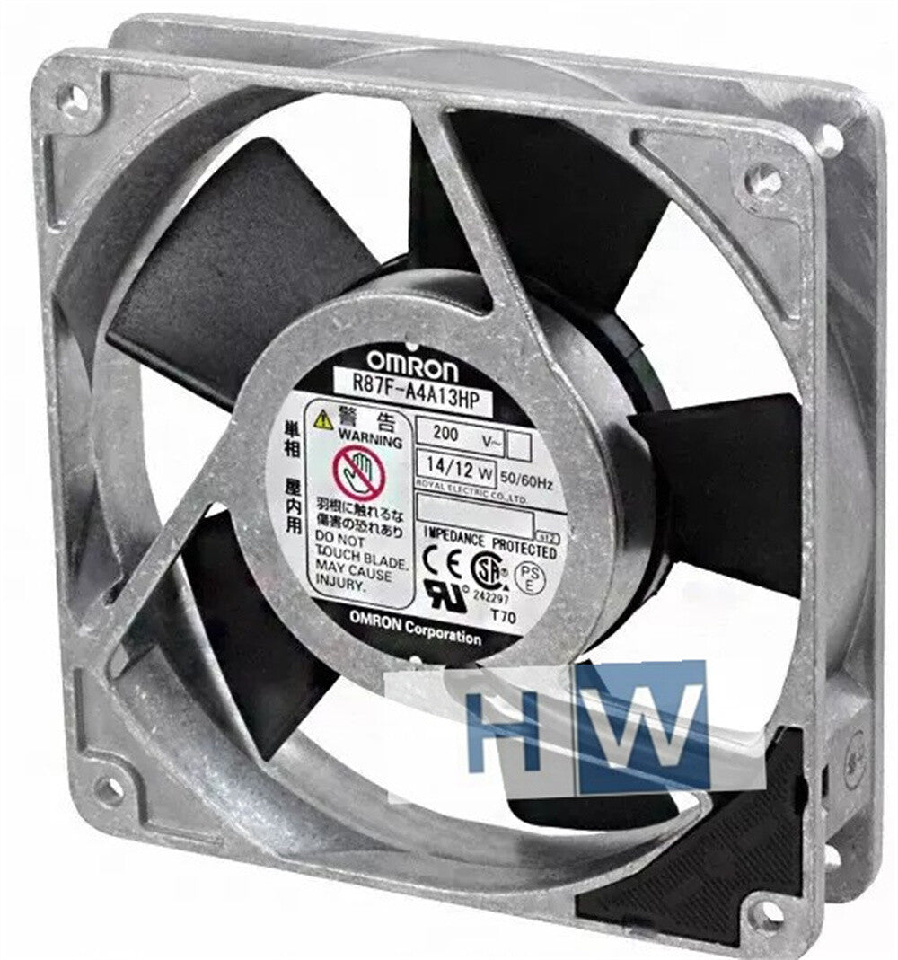 1/piece R87F-A4A13HP AC200V 14/12W 120 * 25MM OMRON Axial Flow Cooling Plug Fan