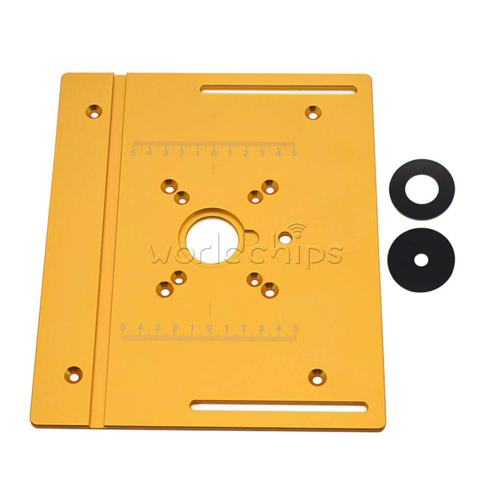Router Table Insert Plate Woodworking Benches Aluminum Profile Fence Brackets