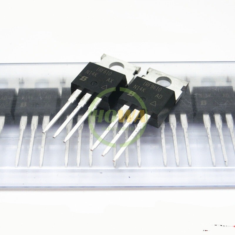 5/pairs IRF610PBF + IRF9610PBF Power Amplifier Field-effect Transistor TO-220