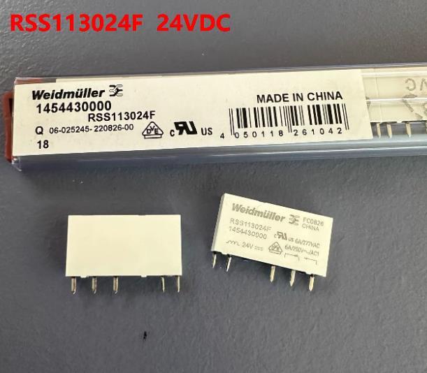 5Pcs  Weidmuller RSS113024F 1454430000 5-pin 6A 24V