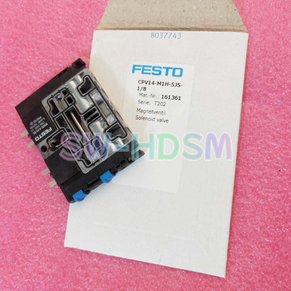 1PCS   Festo CPV14-M1H-5JS-1/8 161361 solenoid valve Free shipping