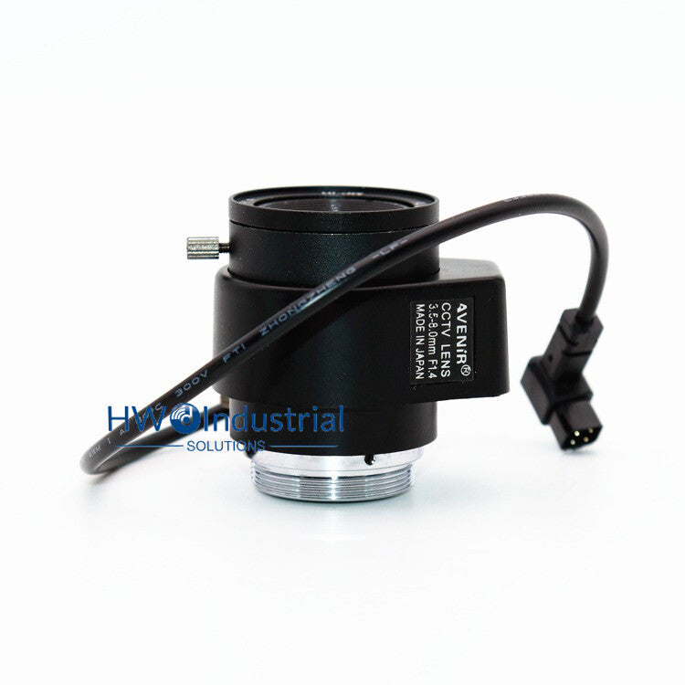 1PC High Definition 3 Megapixel Automatic Aperture 3.5-8mm Manual Zoom Gun Lens