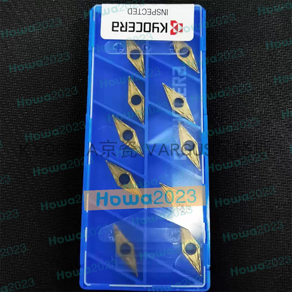 10Pcs/Box Kyocera VBMT110302PP PV720 VBMT2205PP Turning Blade Carbide Inserts