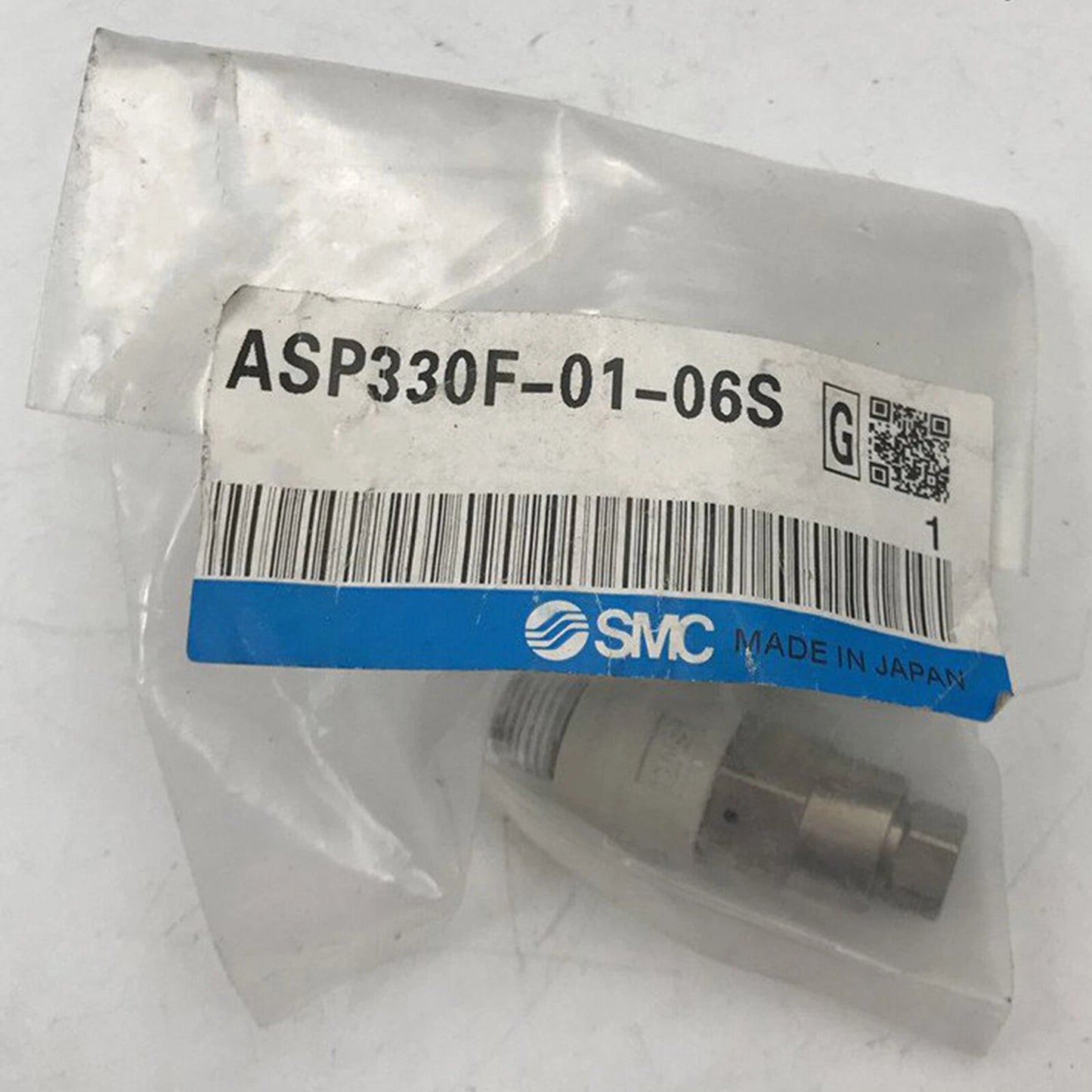 ONE  SMC ASP330F-01-06S Speed throttle valve Free ship #YP1 #P