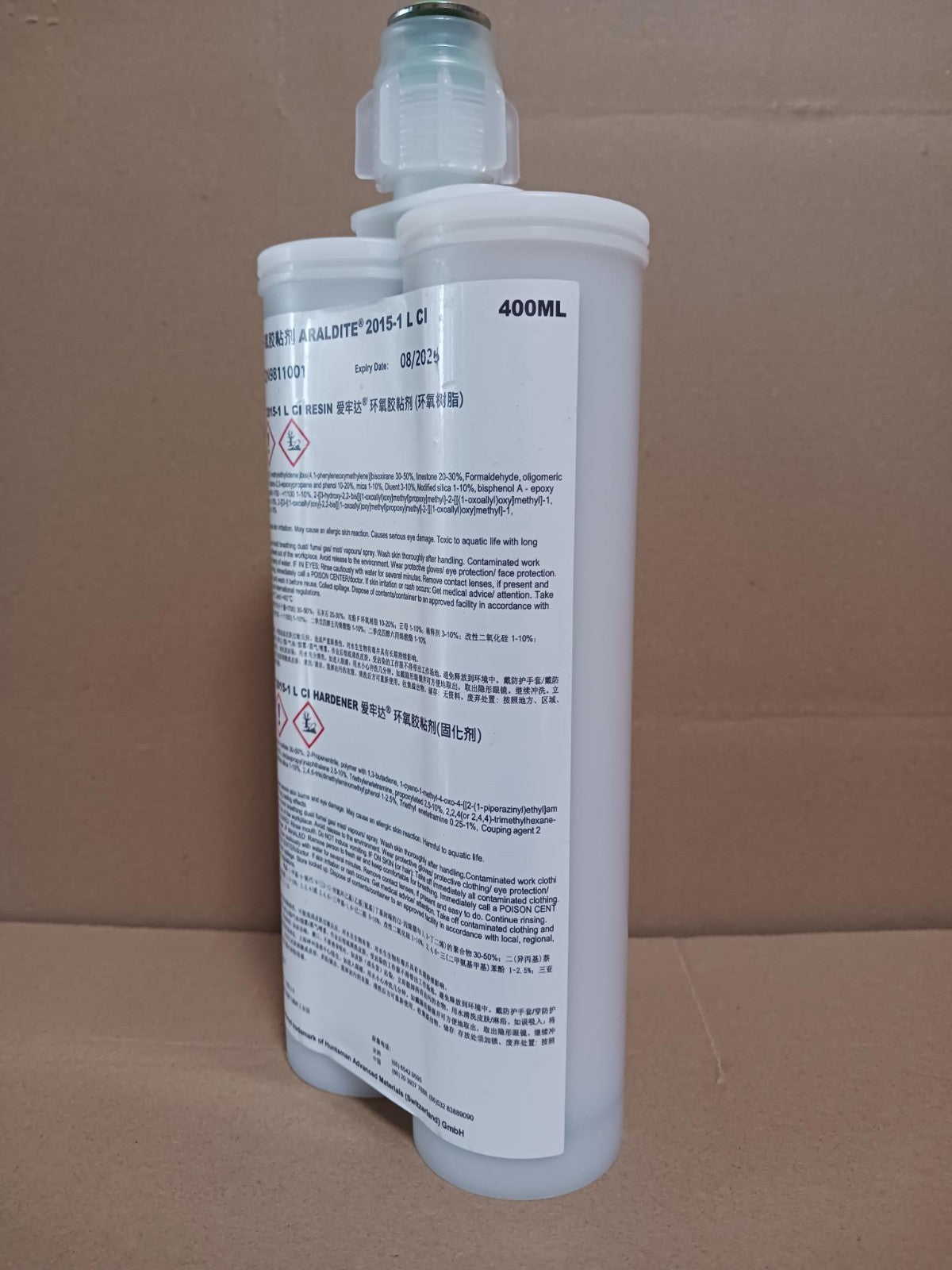 HUNTSMAN Araldite 2015 2015-1 L CI 2-Component Epoxy Adhesive 400ml  freeship