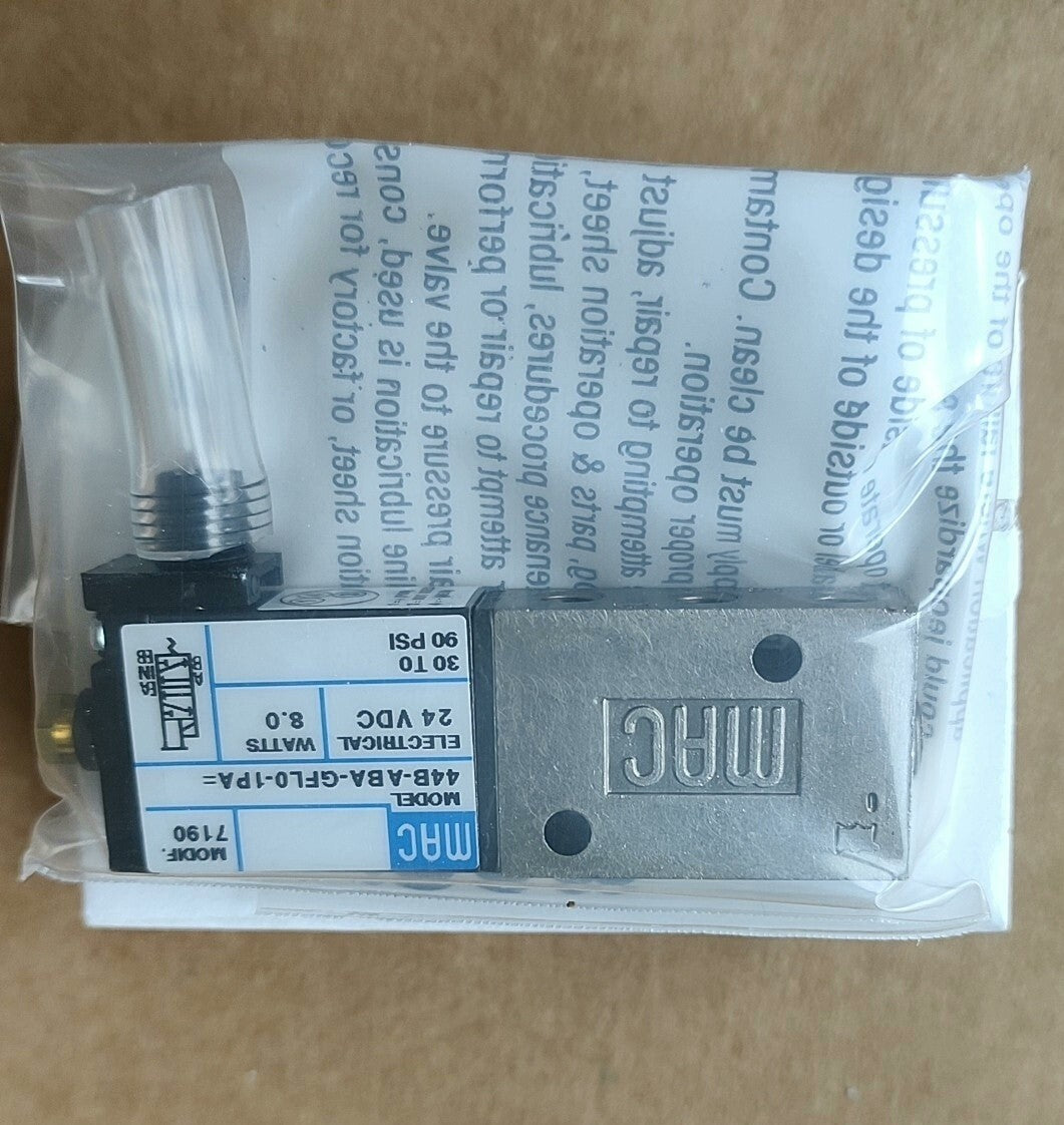 1PC  MAC solenoid valve 44B-ABA-GFL0-1PA  Free Shipping