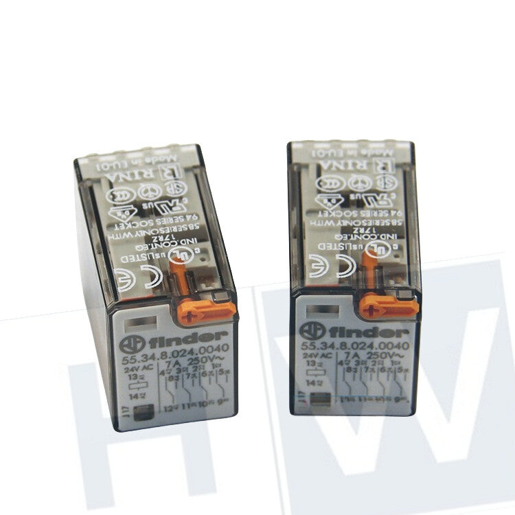 10pcs/Box  Finder Power Relay 55.34.8.024.0040 24VAC 7A 14-pin
