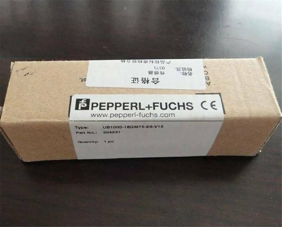 Pepperl+Fuchs ultrasonic sensor UB1000-18GM75-E6-V15