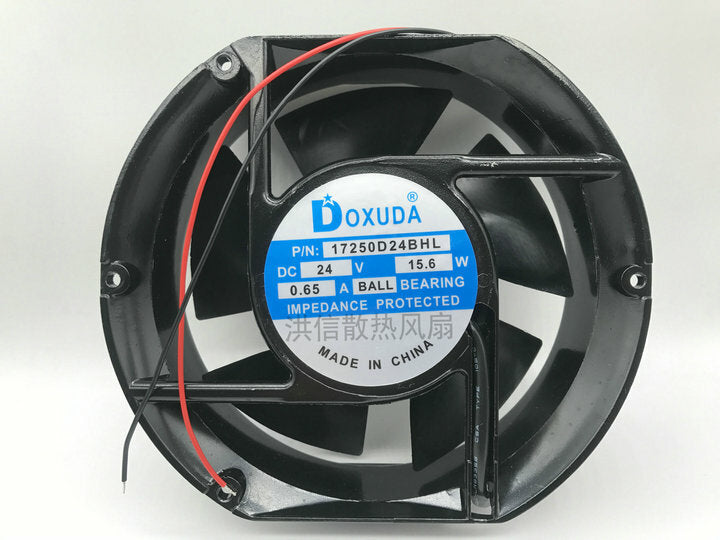 1pcs  Doxuda 17250D24BHL 24V 15.6W 0.65A inverter welding machine purifier fan