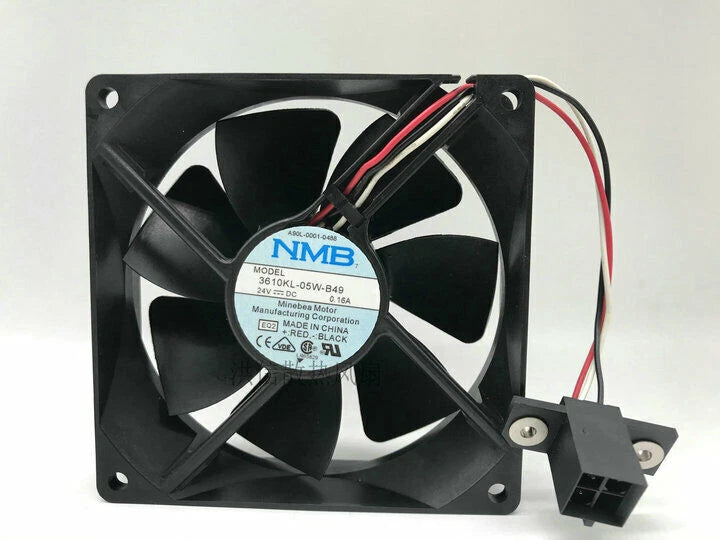 1pc NMB-MAT 7 A90L-0001-0488 3610KL-05W-B49 DC24V 0.16A FANUC FAN RU CE