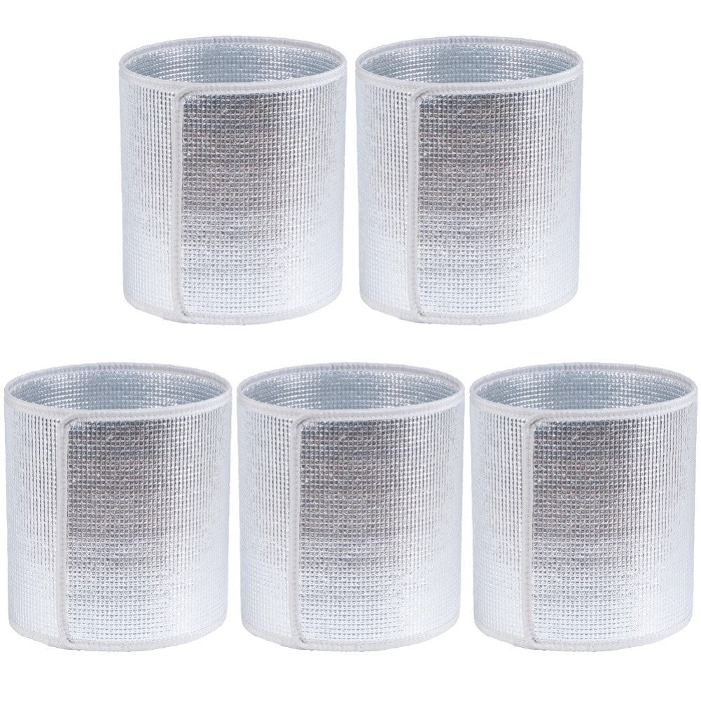 5Pcs Pot Cover Double Layer Thermal Insulation Film for Garden Plant Frost