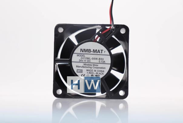 1PC NMB 2410ML-05W-B50 24V 0.13A 6cm Dual Ball Inverter Fan