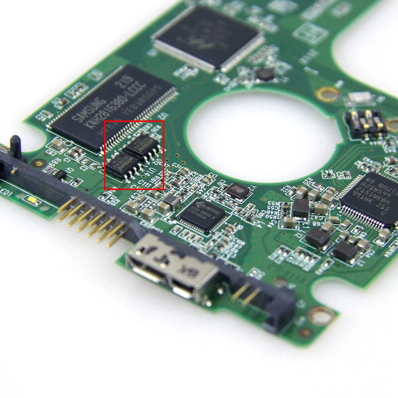 PCB HDD Board number : 2060-771814-001 REV A Hard Disk Circuit Board