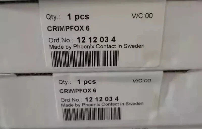 Phoenix Contact CRIMPFOX 6 crimping pliers 1212034 #P