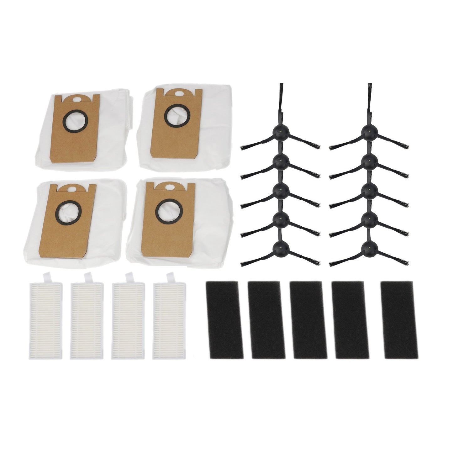 For Ionvac V4 7997 Side Brush Filters Accessories Dust Bags