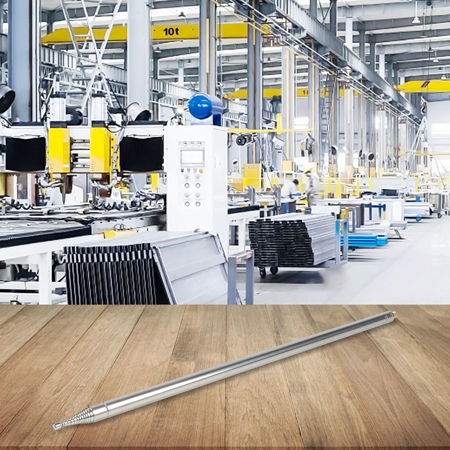 Reinforced Stainless Steel Telescopic Antenna for GP For PAC12 JPC7 Radio