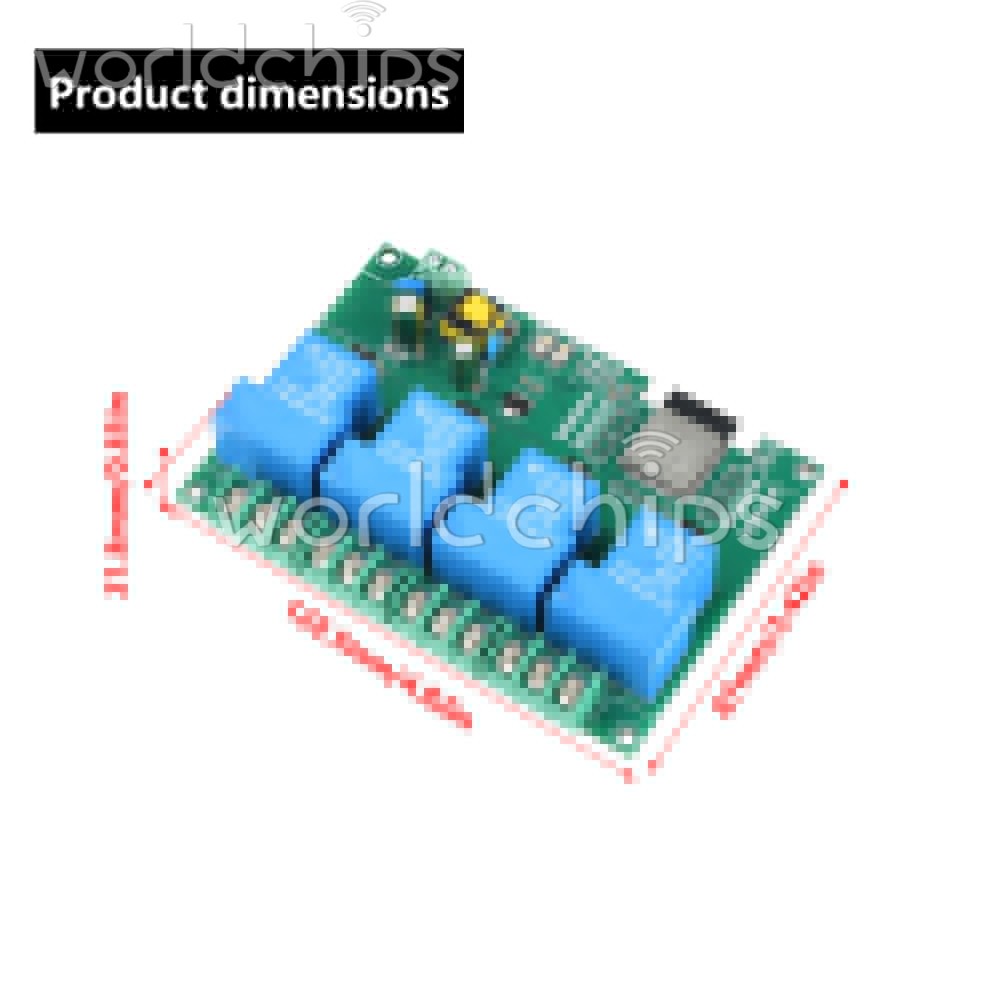 ESP32 WIFI Bluetooth 4-Channel Relay Module ESP32-WROOM Development Board