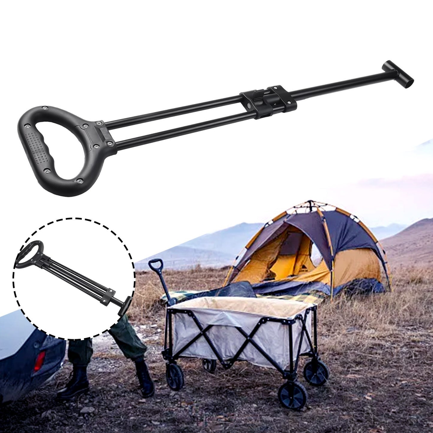 Camping Telescoping Rod Outdoor Sports Accessories Camping For Camping