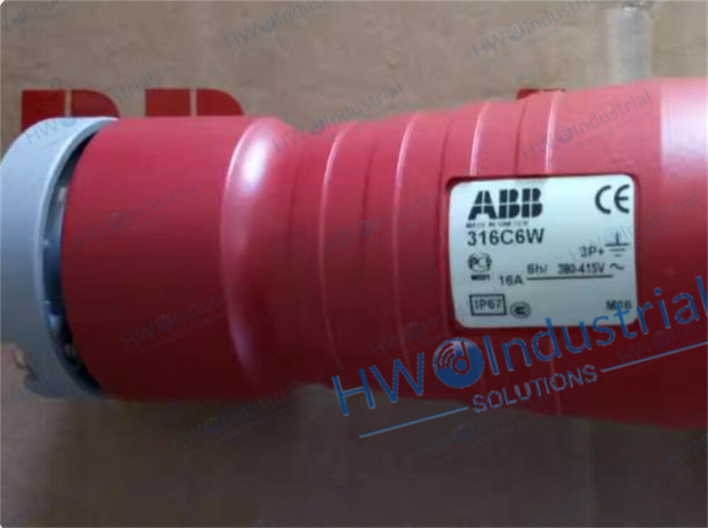 1/Piece ABB 10091765 Industrial Plug Connector Socket 316C6W 16A IP67
