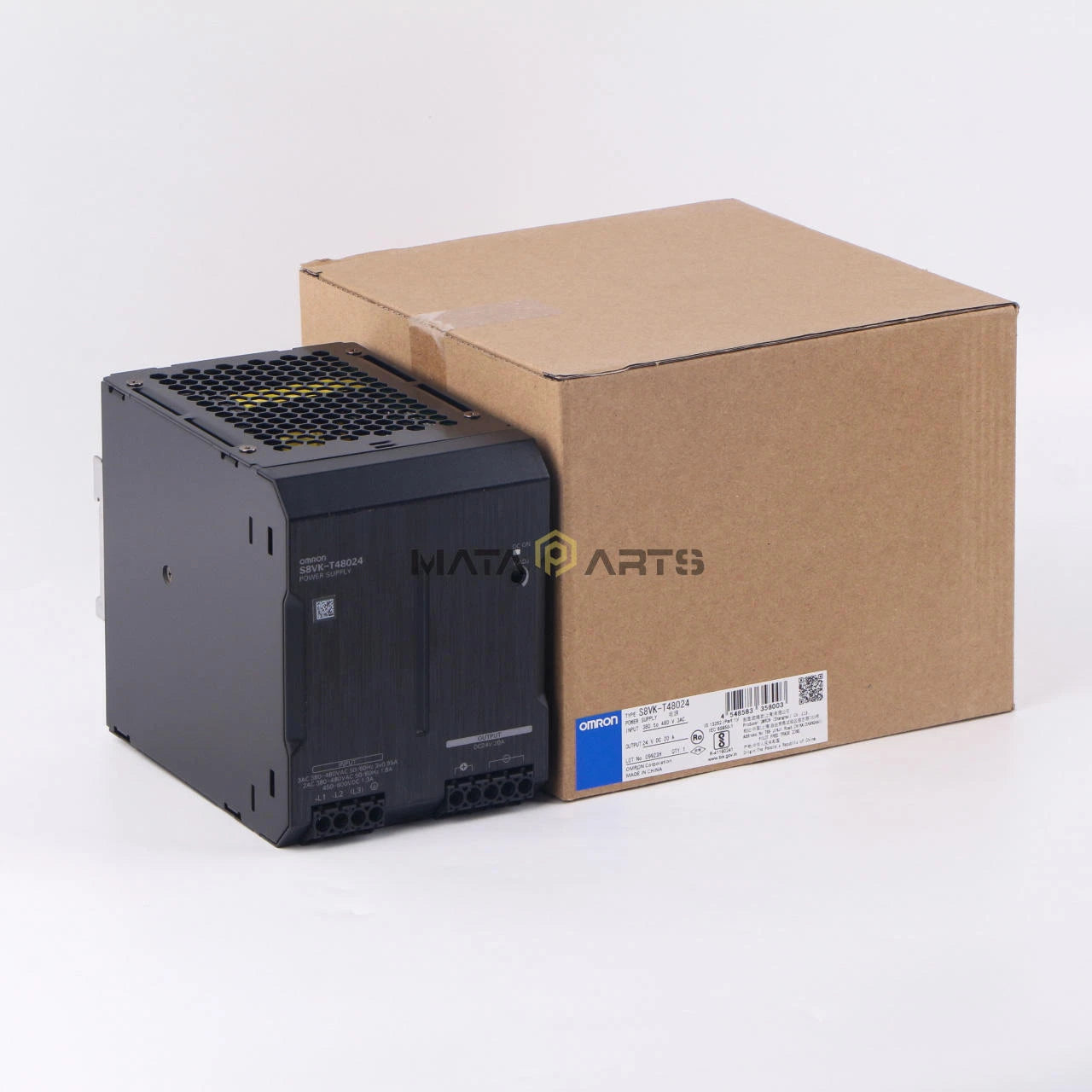 One  Omron switching power supply S8VK-T48024 #P