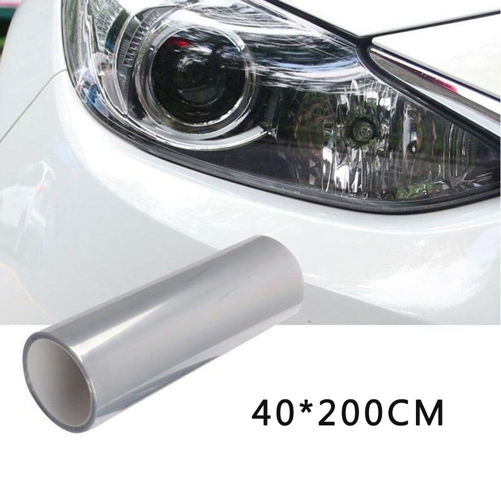 Car Transparent Headlight Protector Film Bumper Lamp Protection Wrap Sticker