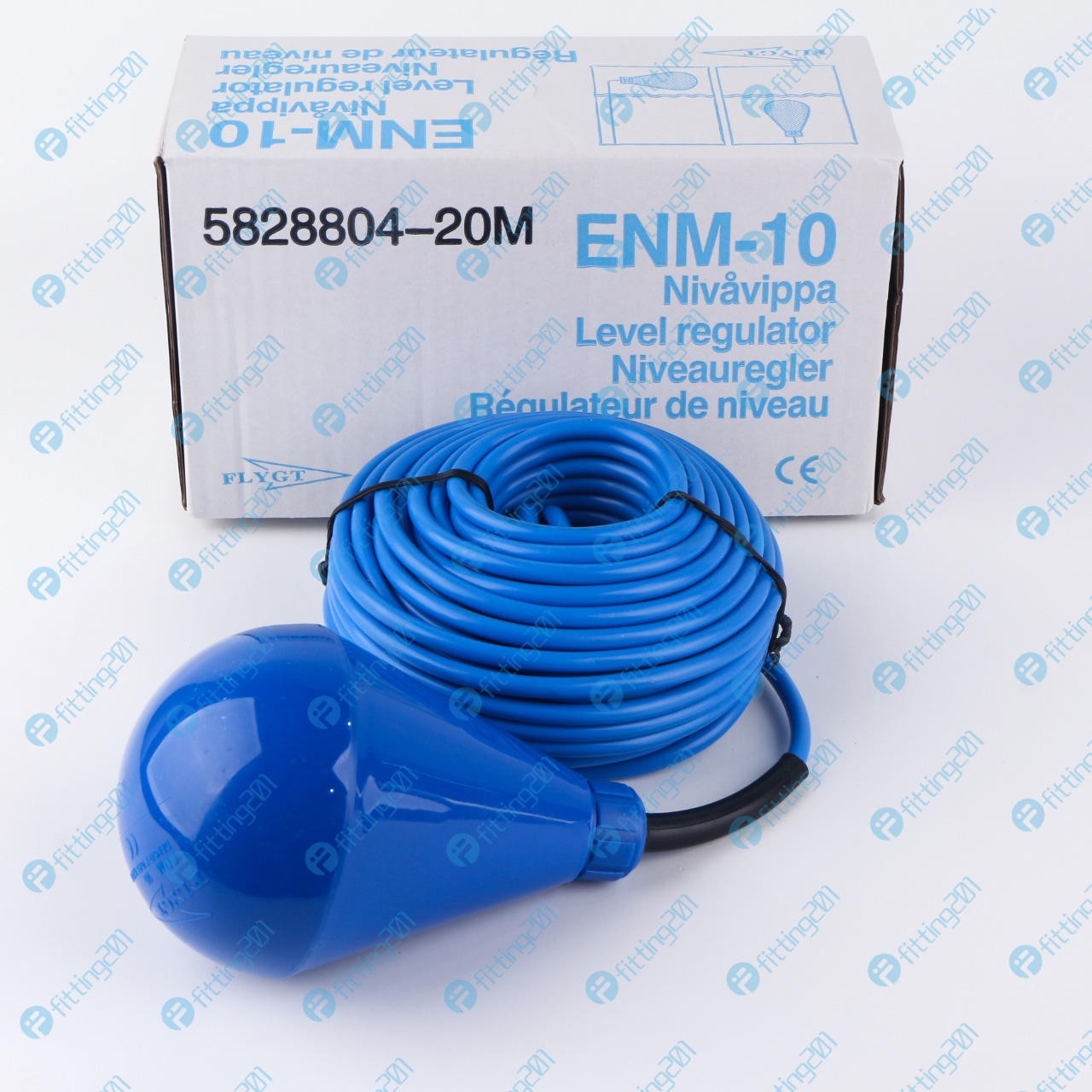 1PCS  FLYGT ENM-10 20M 5828804-20M Blue bulb type level switch Fast delivery