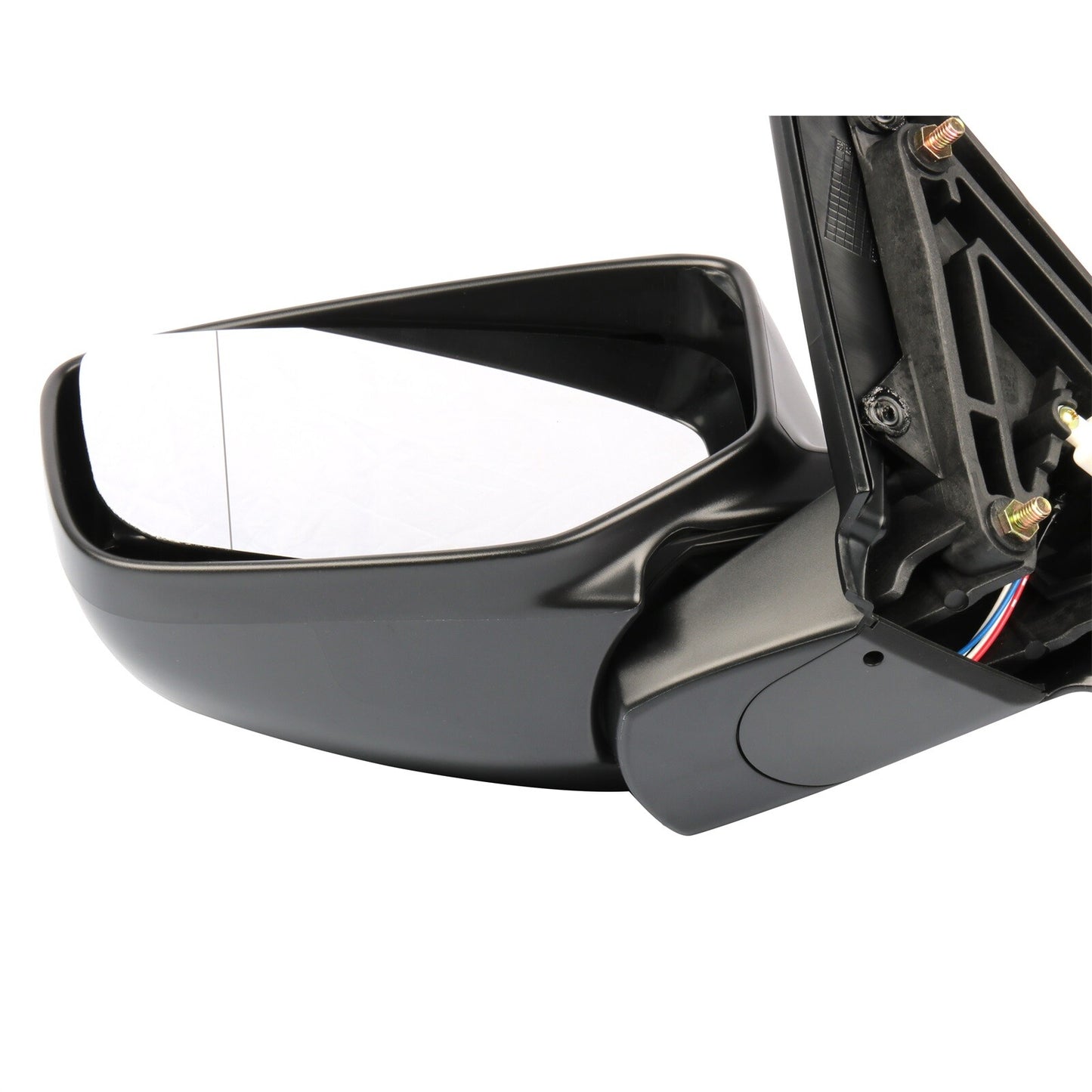 Power Mirror Convex For 2013-2017 HONDA ACCORD Driver Side Black Foldaway