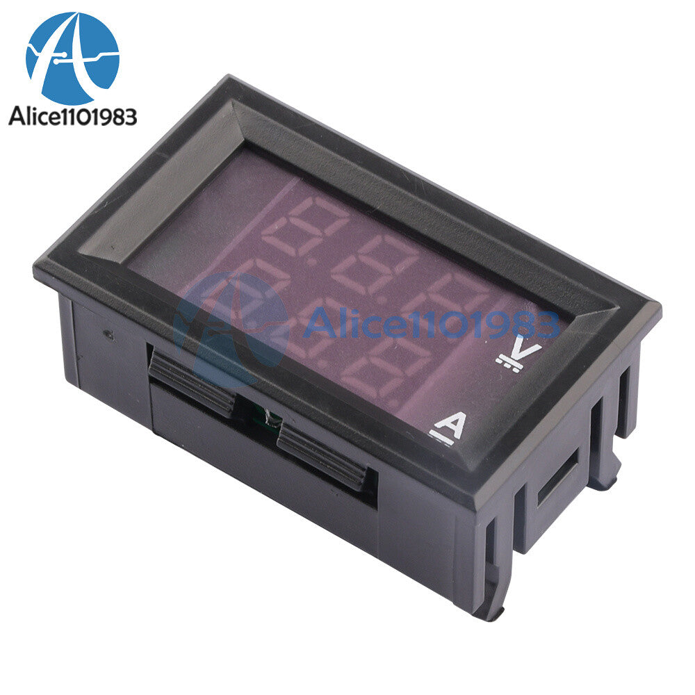 10PCS 100V 10A Dual LED DC Digital Display Ammeter Voltmeter Amp Volt Meter