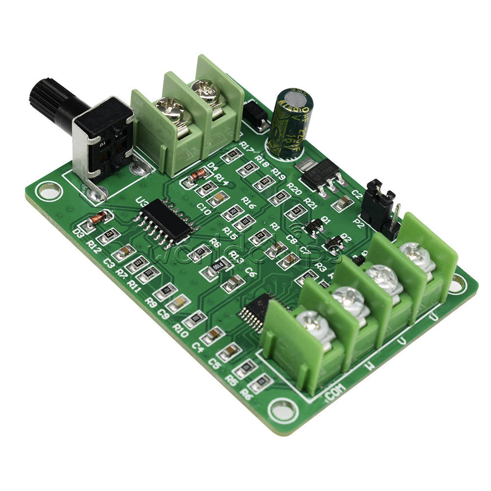 5V-12V DC Brushless Motor Driver Board Controller for 3/4 Wires Hard Drive Motor