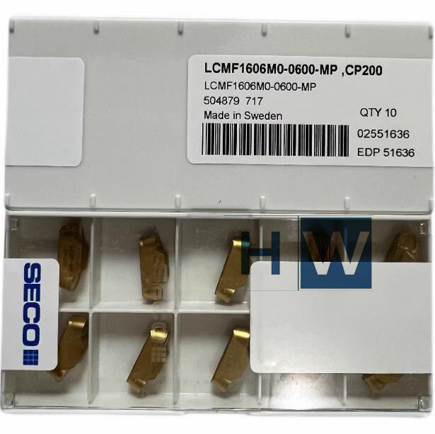 10PCS/box SECO CNC Blade LCMF1606M0-0600-MP CP200