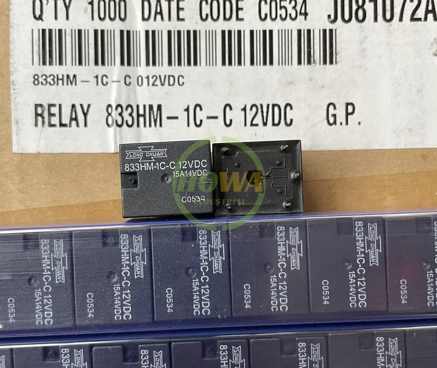 10/pieces  SONGCHUAN Power Relay 833HM-1A-C 833HM-1C-C 12V 24VDC