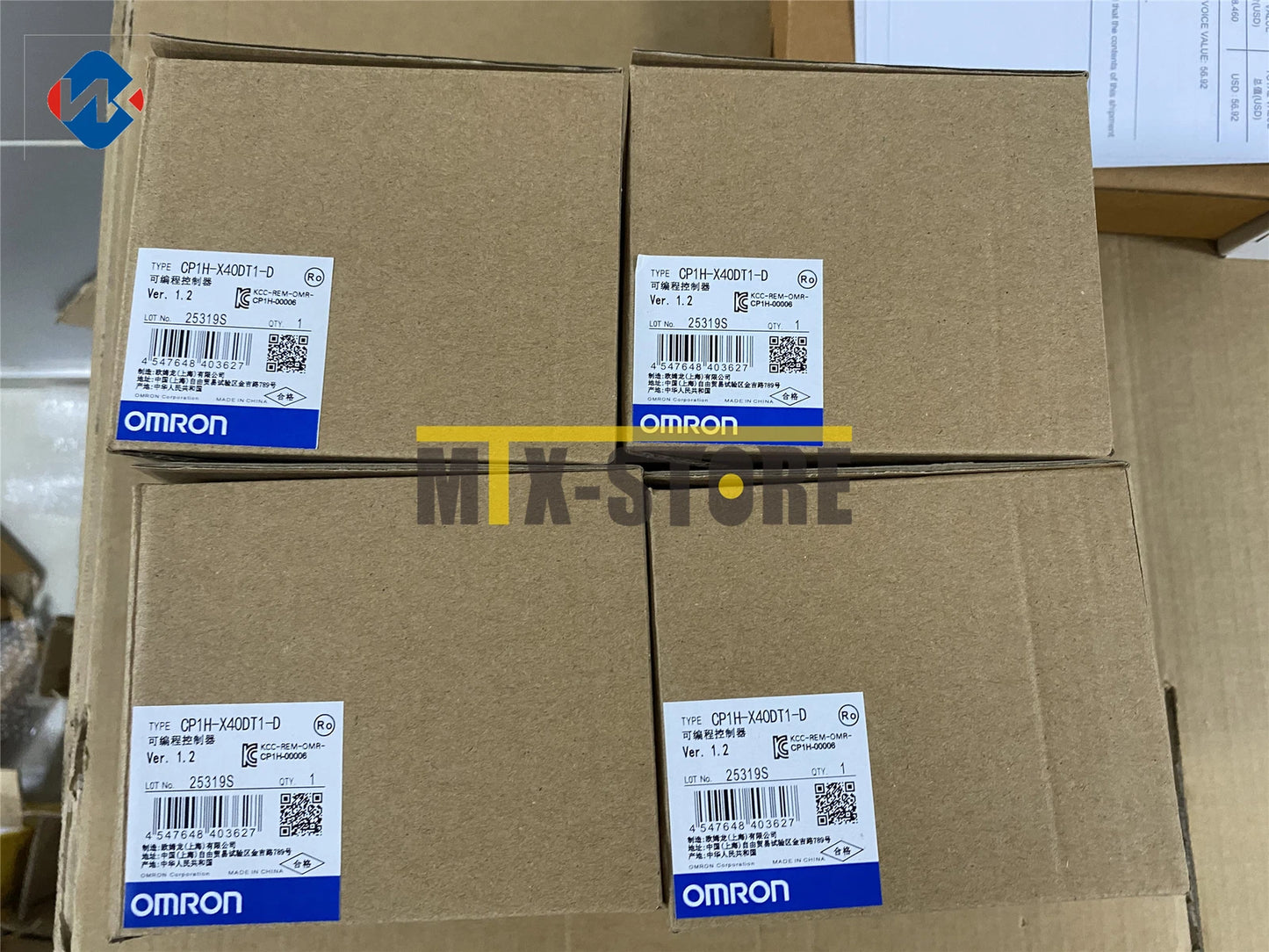 1pcs  Omron   Programmable controller CP1H-X40DT1-D #P