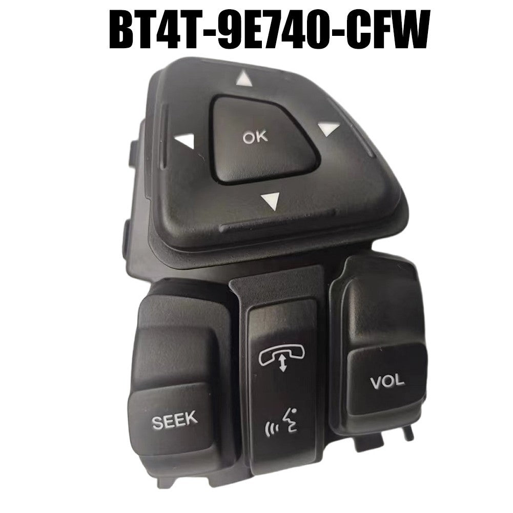 Black ABS Car Steering Wheel Switch for Ford For Edge 1115 BT4T9E740CFW