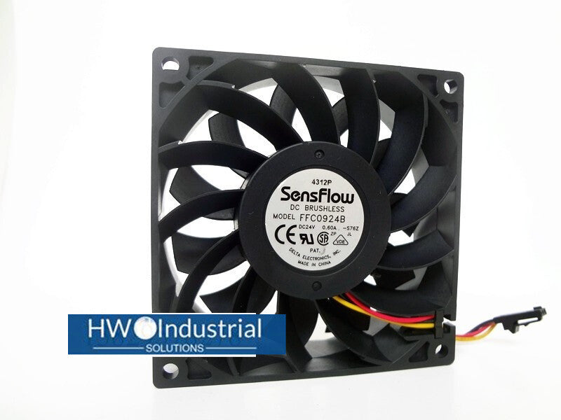 1PC Sensflow FFC0924B 9025 24V 0.60A 9CM Chassis Cooling Fan