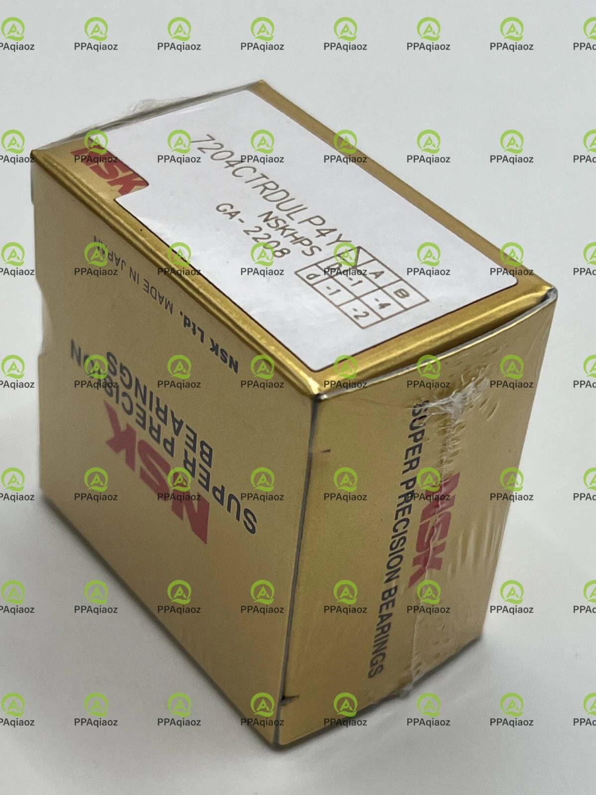 NSK 7204CTRDULP4Y Abec-7 Super Precision Spindle Bearings. ( Set of Two ) #