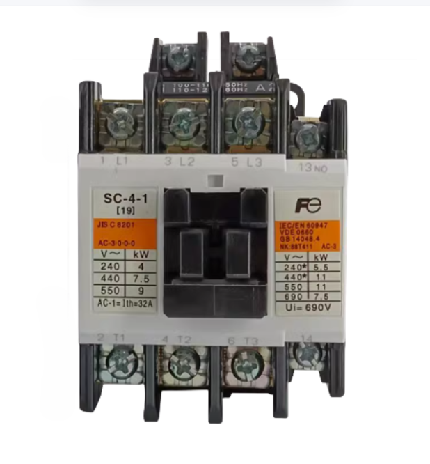 FUJI SC-4-1 Magnetic Starter Control Contactor 110V 19 A 13NO Normally Open