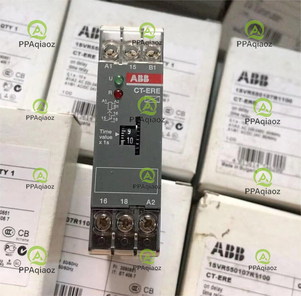 1PCS  ABB  CT-ERE  1SVR550107R1100   on delay time relay 0.1s-10s