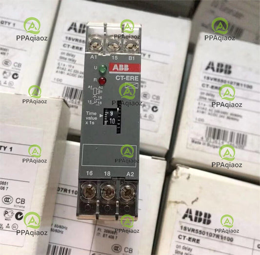 1PCS  ABB  CT-ERE  1SVR550107R1100   on delay time relay 0.1s-10s