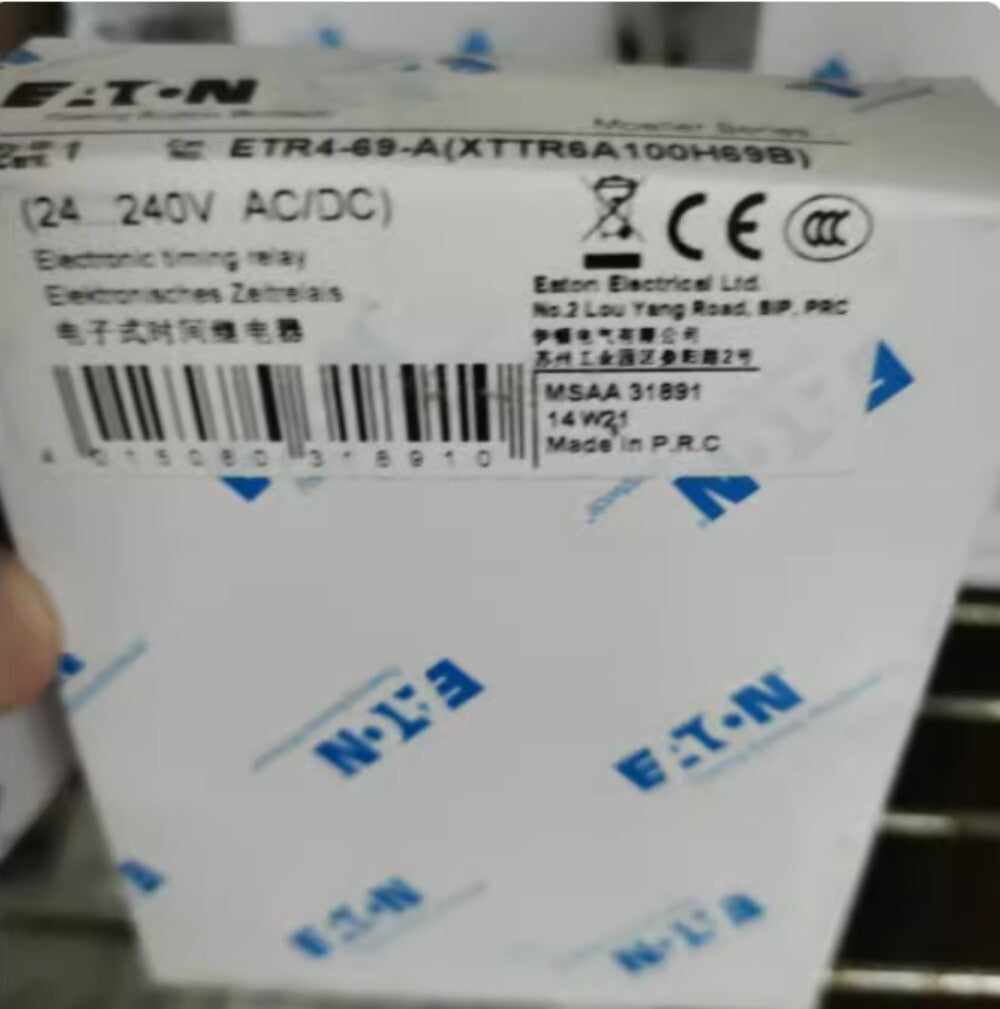 For MOELLER EATON ETR4-69-A TIMING RELAY PLC MODULE 240V