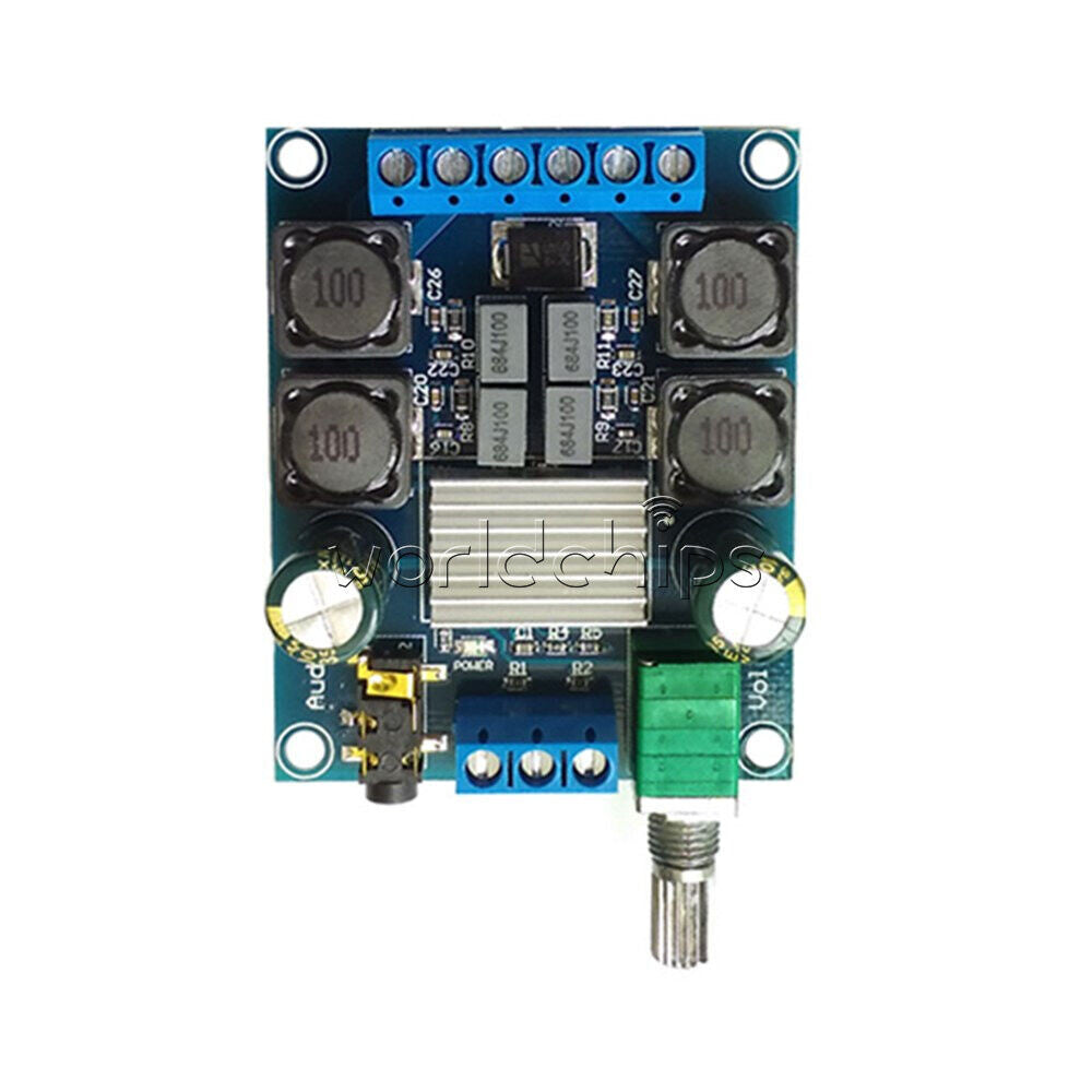 TPA3116 D2 50W+50W 50Wx2 Dual Channel DC4.5-27V Power Amplifier Board Stereo