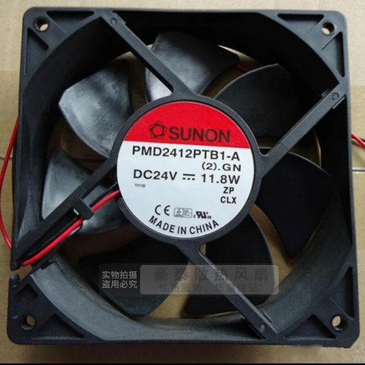 SUNON PMD2412PTB1-A 12025 DC24V 11.8W 2-Wire Inverter Cooling Fan