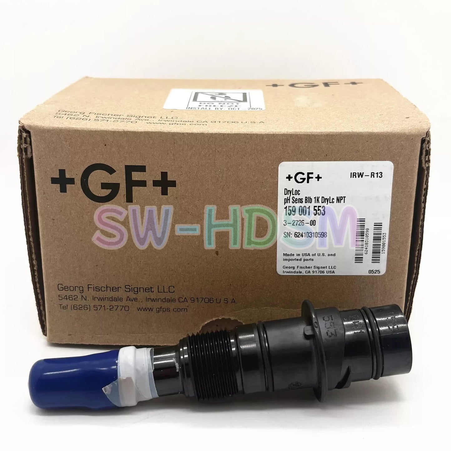 1PCS  +GF+Signet 3-2726-00 PH Electrode Sensor Probe freight free