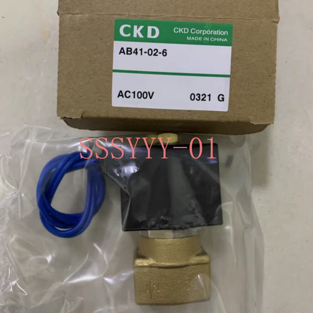1PCS FOR CKD AB41-02-6 AC220V solenoid valve replacement