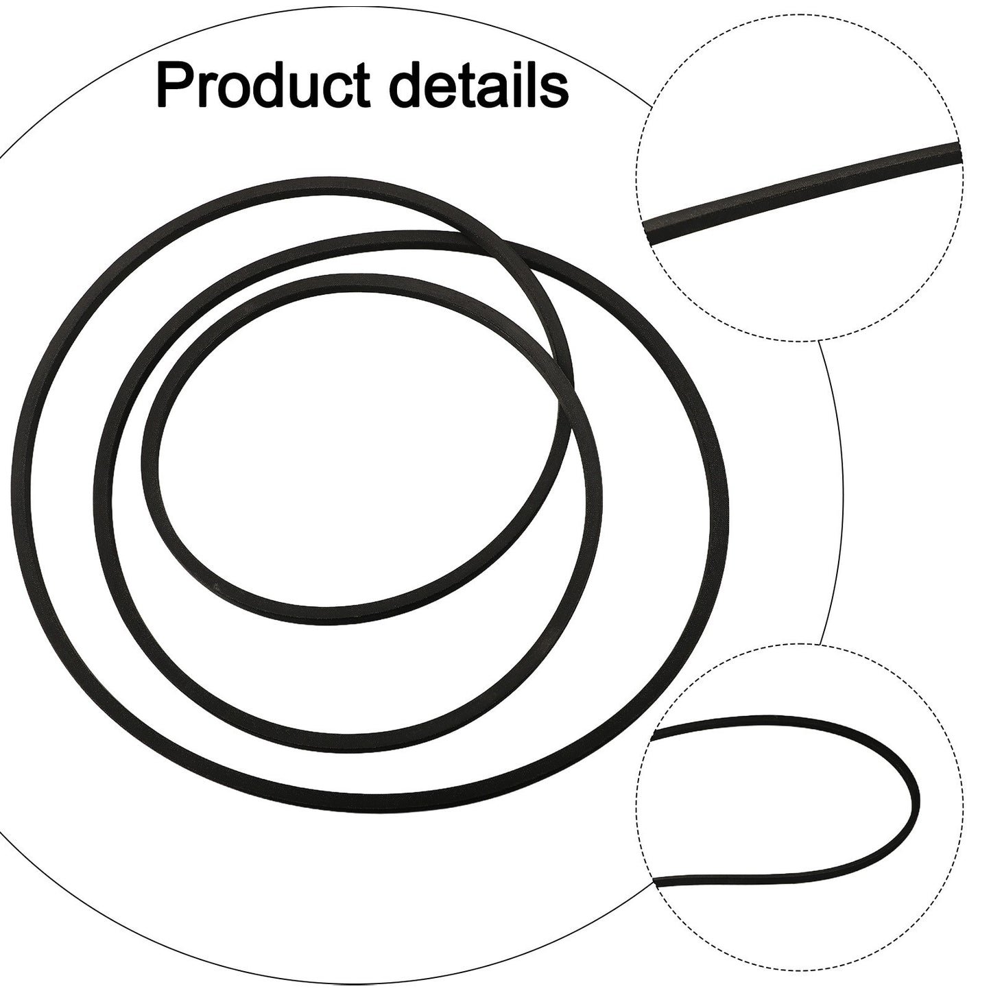 967271802 Belt 42 Inch Deck Belt Easy Installation High-quality Materials