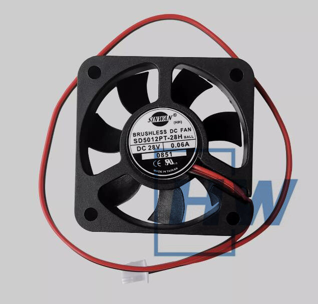 1PC  SD5012PT-28H 28V 0.06A Elevator Control Cabinet Inverter Cooling Fan