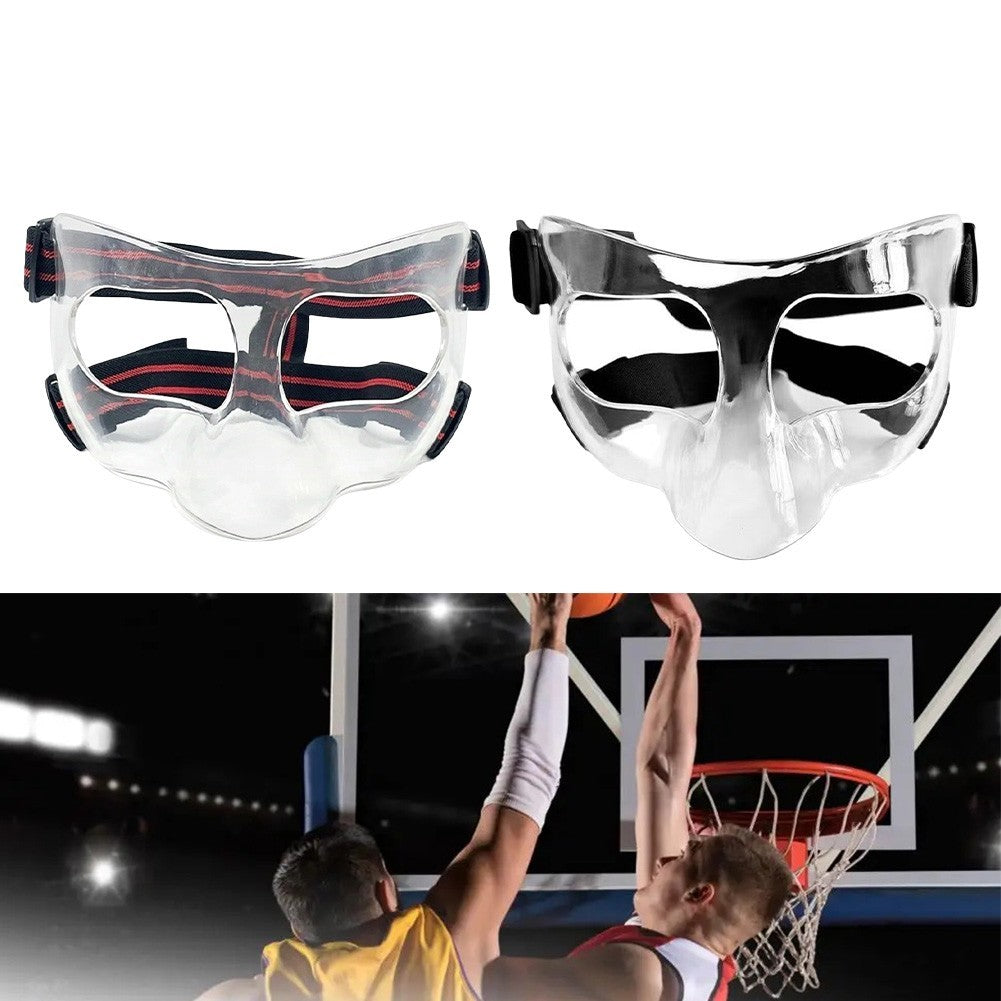 Basketball Face Protector Adjustable Nose Guard for Volleyball Football Use